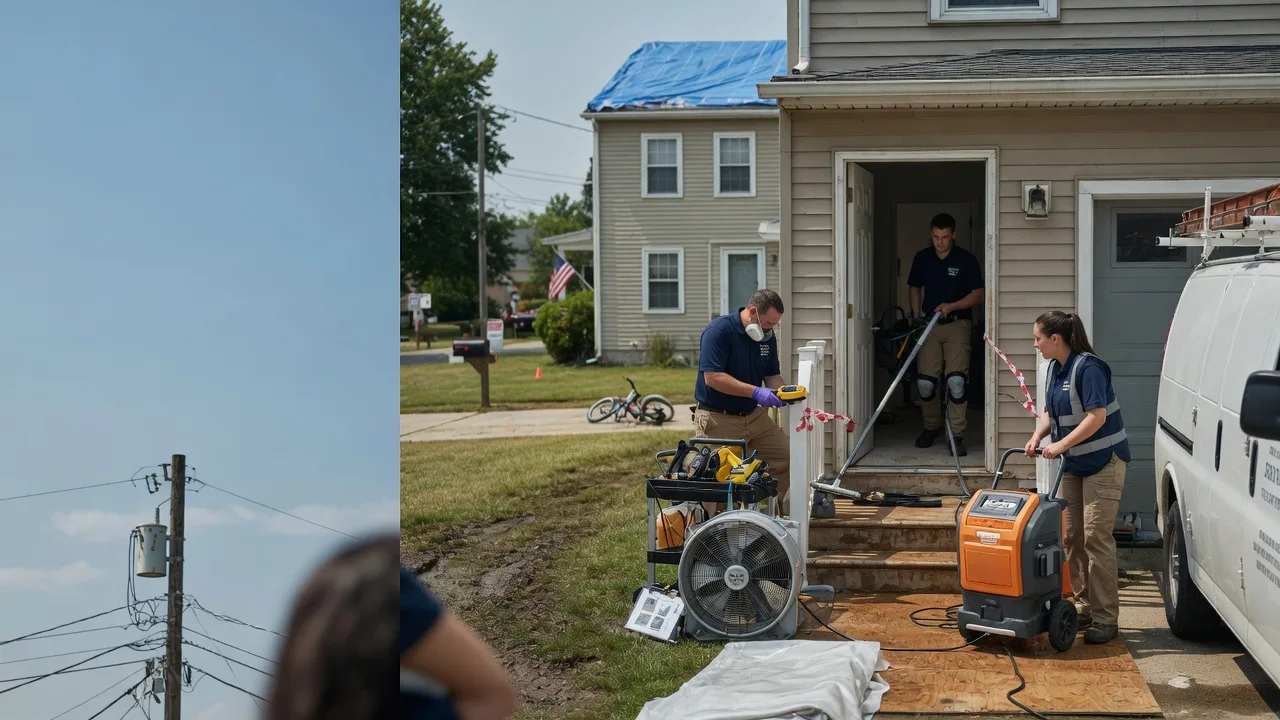 Water Damage Repair in Elizabeth, LA near me
